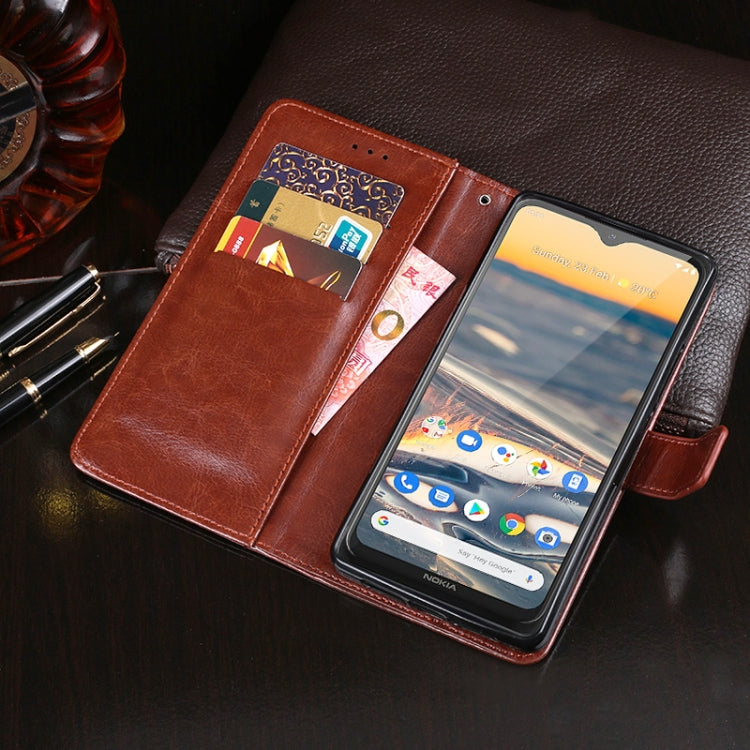 idewei 30053A Crazy Horse Texture Horizontal Flip Leather Case with Holder & Card Slots & Wallet, Series 4