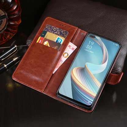 idewei 30053A Crazy Horse Texture Horizontal Flip Leather Case with Holder & Card Slots & Wallet, Series 3