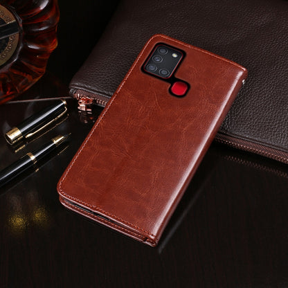 idewei 30053A Crazy Horse Texture Horizontal Flip Leather Case with Holder & Card Slots & Wallet, For Samsung Galaxy A21s, For Samsung Galaxy A41, For UMIDIGI A7 Pro