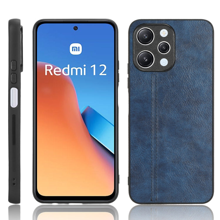 Sewing Cow Pattern Skin PC + PU + TPU Phone Case