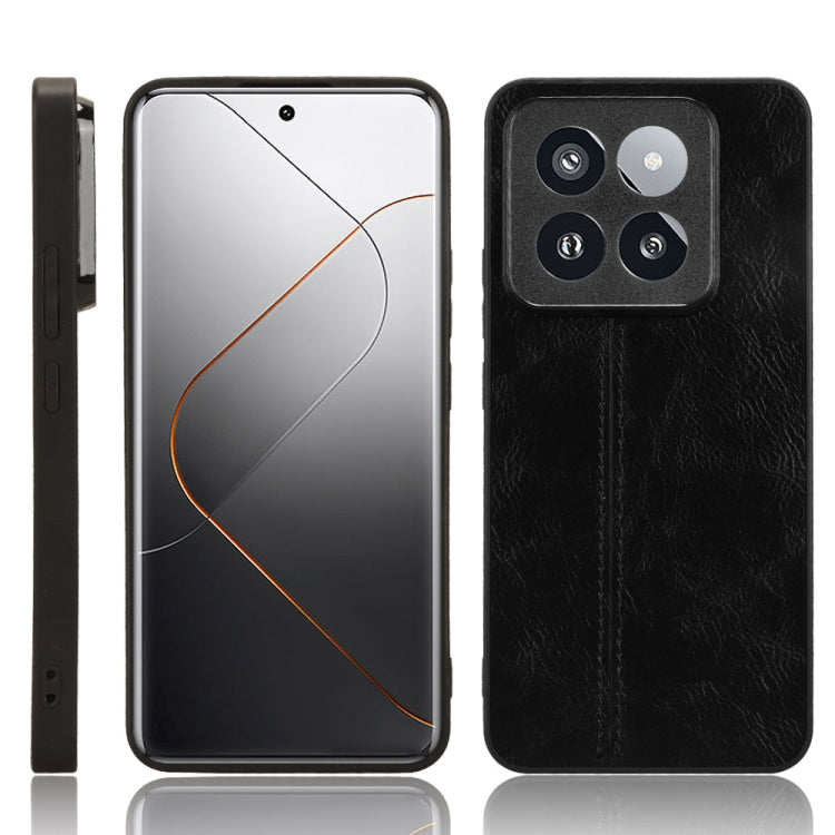 Sewing Cow Pattern Skin PC + PU + TPU Phone Case