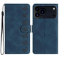 Seven Butterflies Embossed Leather Phone Case, For iPhone 18 Pro / 17 Pro, For iPhone 18 Pro Max / 17 Pro Max, For iPhone 16e / 17e, For iPhone 17