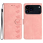Seven Butterflies Embossed Leather Phone Case, For iPhone 18 Pro / 17 Pro, For iPhone 18 Pro Max / 17 Pro Max, For iPhone 16e / 17e, For iPhone 17