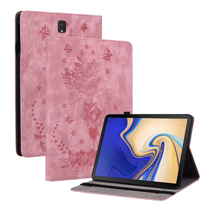 Butterfly Rose Embossed Leather Tablet Case, Series 3