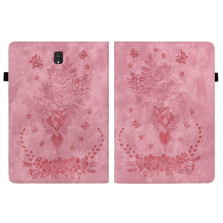 Butterfly Rose Embossed Leather Tablet Case, Series 3