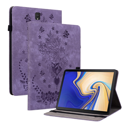 Butterfly Rose Embossed Leather Tablet Case, Series 3