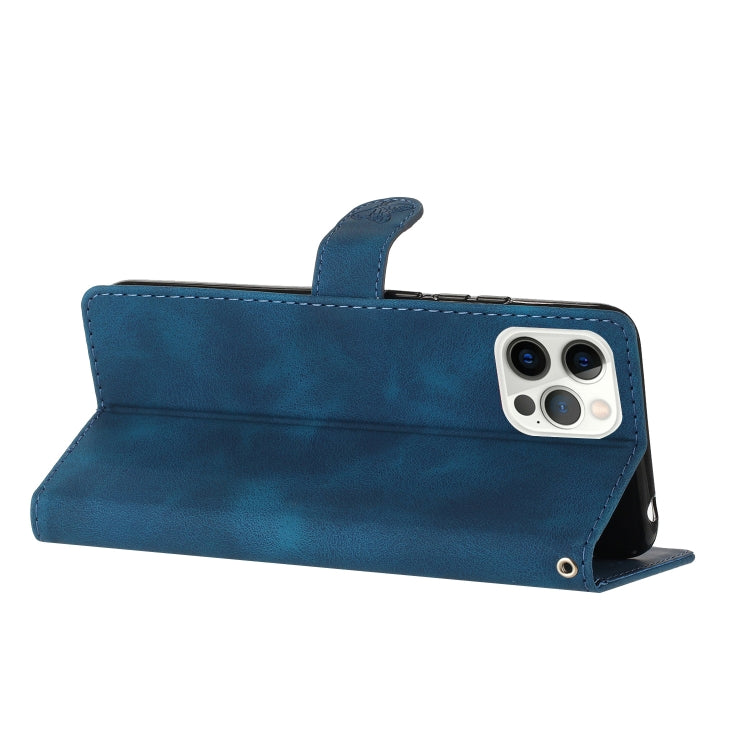 Flower Butterfly Embossing Pattern Leather Phone Case