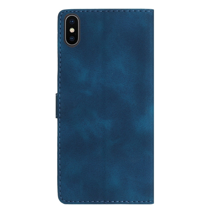 Flower Butterfly Embossing Pattern Leather Phone Case