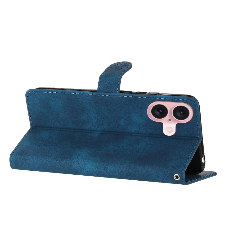 Flower Butterfly Embossing Pattern Leather Phone Case