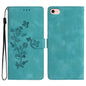 Flower Butterfly Embossing Pattern Leather Phone Case, For iPhone 18 Pro / 17 Pro, For iPhone 18 Pro Max / 17 Pro Max, For iPhone 16e / 17e, For iPhone 17