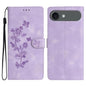 Flower Butterfly Embossing Pattern Leather Phone Case, For iPhone Air, For iPhone 16 Pro Max, For iPhone 16 Pro, For iPhone 16 Plus