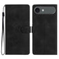 Flower Butterfly Embossing Pattern Leather Phone Case, For iPhone Air, For iPhone 16 Pro Max, For iPhone 16 Pro, For iPhone 16 Plus