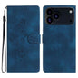 Flower Butterfly Embossing Pattern Leather Phone Case, For iPhone 18 Pro / 17 Pro, For iPhone 18 Pro Max / 17 Pro Max, For iPhone 16e / 17e, For iPhone 17