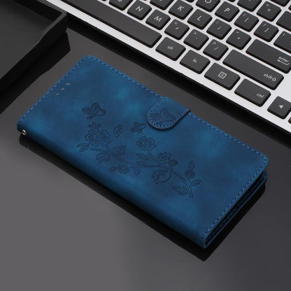 Flower Butterfly Embossing Pattern Leather Phone Case, For iPhone 18 Pro / 17 Pro, For iPhone 18 Pro Max / 17 Pro Max, For iPhone 16e / 17e, For iPhone 17