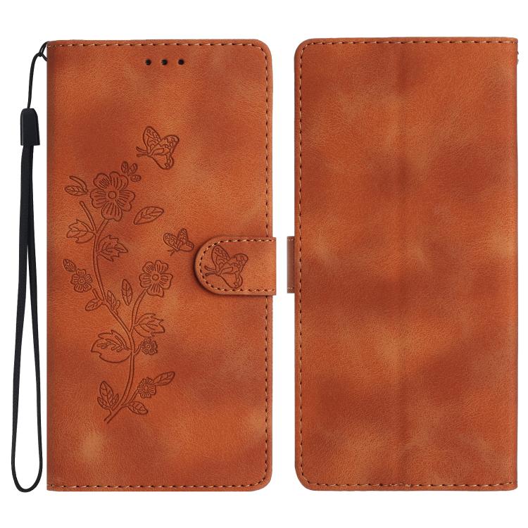 Flower Butterfly Embossing Pattern Leather Phone Case, For iPhone 18 Pro / 17 Pro, For iPhone 18 Pro Max / 17 Pro Max, For iPhone 16e / 17e, For iPhone 17