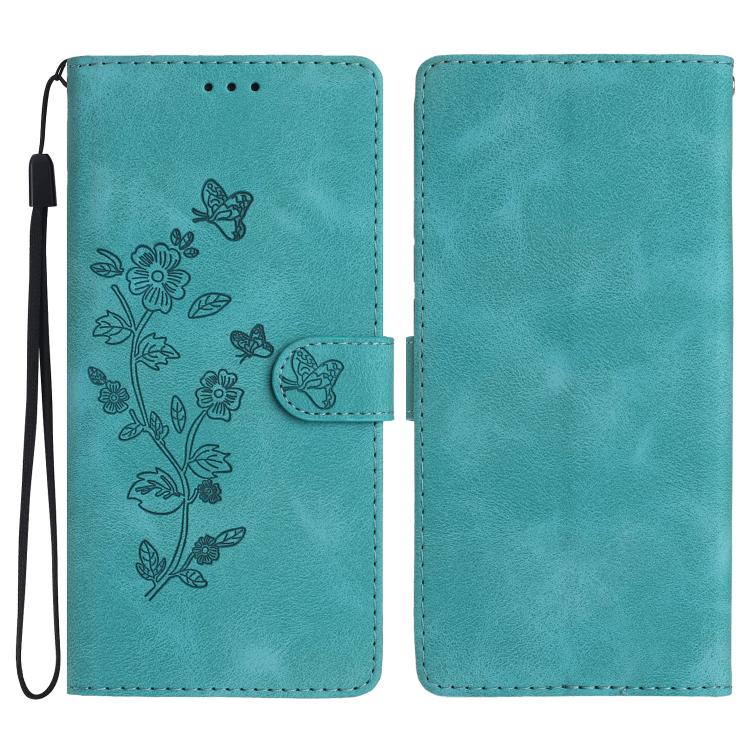 Flower Butterfly Embossing Pattern Leather Phone Case, For iPhone 18 Pro / 17 Pro, For iPhone 18 Pro Max / 17 Pro Max, For iPhone 16e / 17e, For iPhone 17