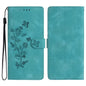 Flower Butterfly Embossing Pattern Leather Phone Case, For iPhone 18 Pro / 17 Pro, For iPhone 18 Pro Max / 17 Pro Max, For iPhone 16e / 17e, For iPhone 17