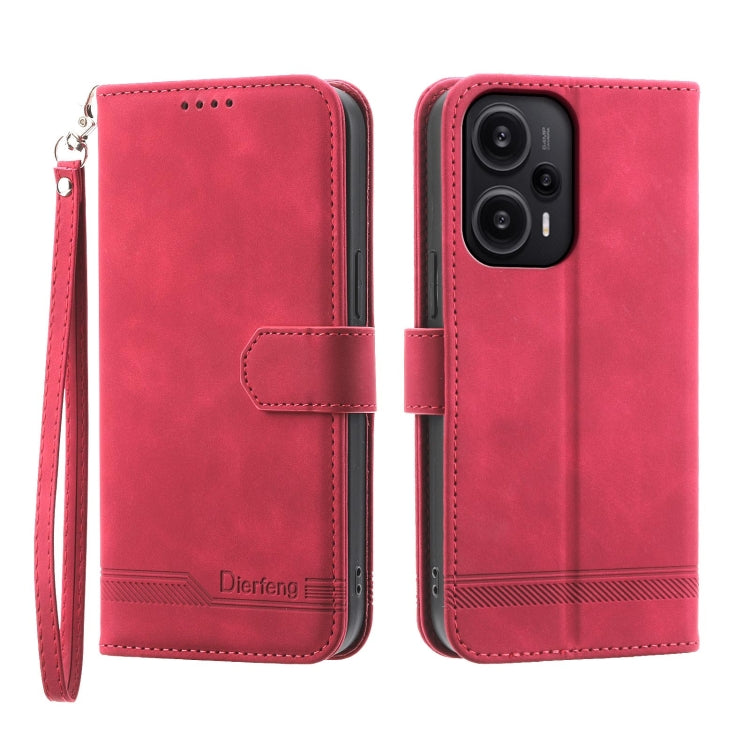 Dierfeng Dream Line TPU + PU Leather Phone Case, Series 1