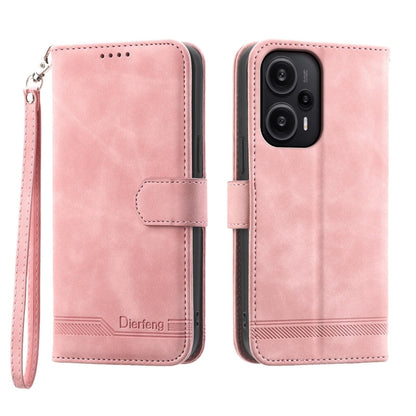Dierfeng Dream Line TPU + PU Leather Phone Case