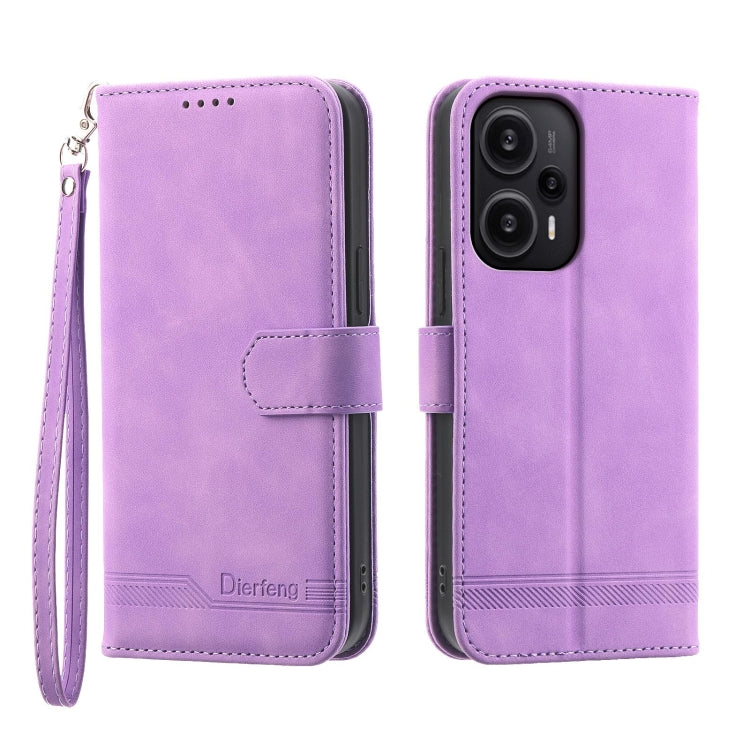 Dierfeng Dream Line TPU + PU Leather Phone Case, Series 1