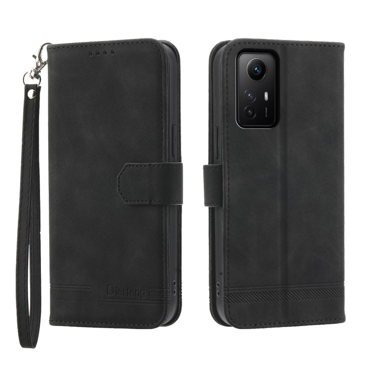 Dierfeng Dream Line TPU + PU Leather Phone Case, Series 1