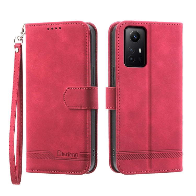 Dierfeng Dream Line TPU + PU Leather Phone Case, Series 1