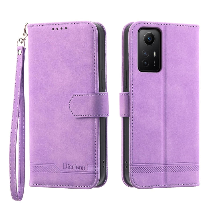 Dierfeng Dream Line TPU + PU Leather Phone Case, Series 1