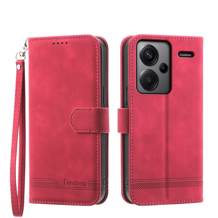 Dierfeng Dream Line TPU + PU Leather Phone Case, Series 2