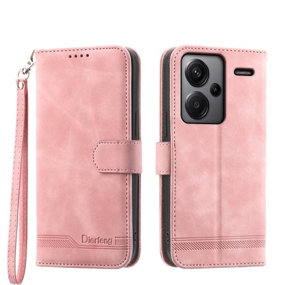 Dierfeng Dream Line TPU + PU Leather Phone Case