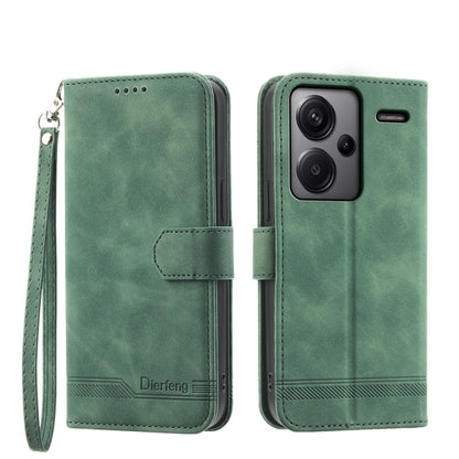 Dierfeng Dream Line TPU + PU Leather Phone Case, Series 2