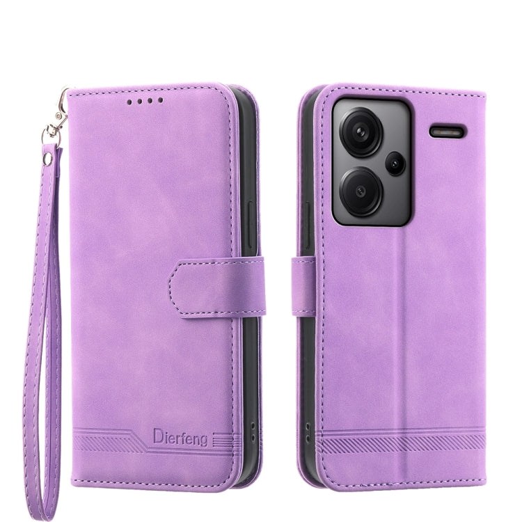 Dierfeng Dream Line TPU + PU Leather Phone Case, Series 2