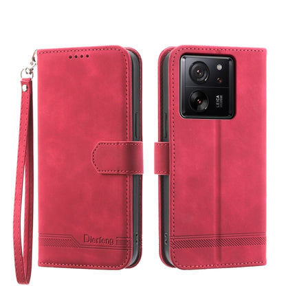 Dierfeng Dream Line TPU + PU Leather Phone Case