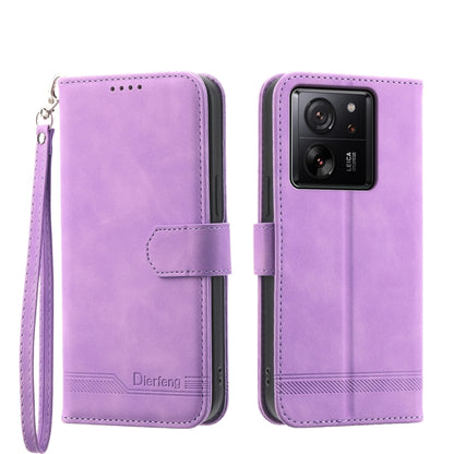 Dierfeng Dream Line TPU + PU Leather Phone Case