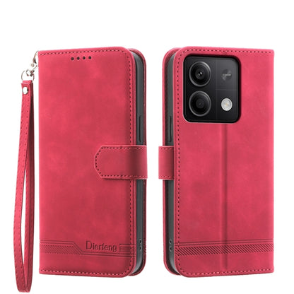 Dierfeng Dream Line TPU + PU Leather Phone Case