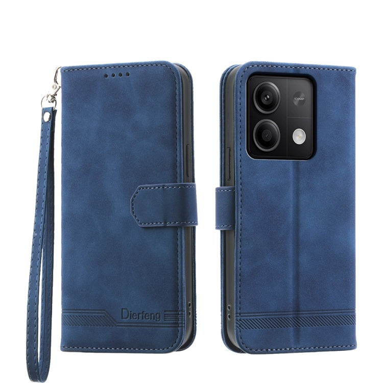 Dierfeng Dream Line TPU + PU Leather Phone Case