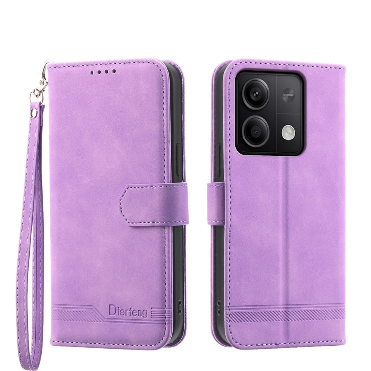 Dierfeng Dream Line TPU + PU Leather Phone Case