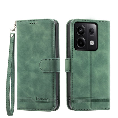 Dierfeng Dream Line TPU + PU Leather Phone Case