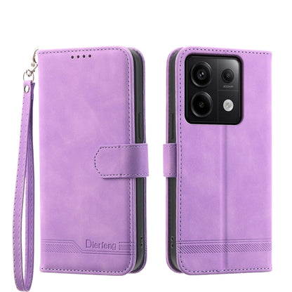 Dierfeng Dream Line TPU + PU Leather Phone Case, Series 3