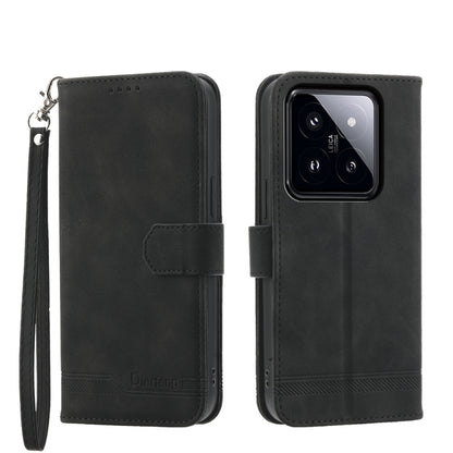 Dierfeng Dream Line TPU + PU Leather Phone Case