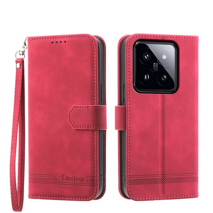 Dierfeng Dream Line TPU + PU Leather Phone Case