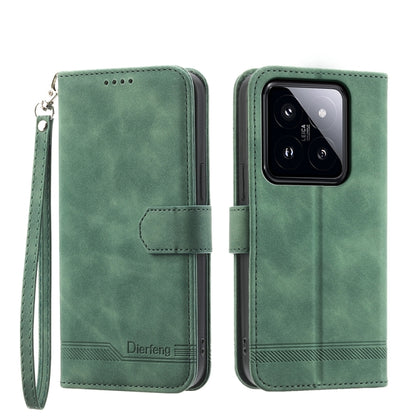 Dierfeng Dream Line TPU + PU Leather Phone Case