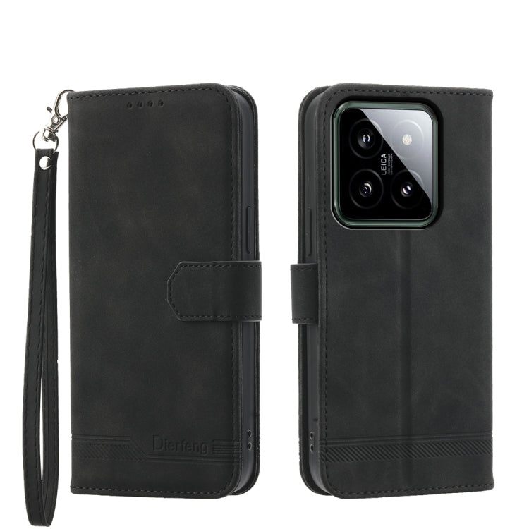 Dierfeng Dream Line TPU + PU Leather Phone Case, Series 2