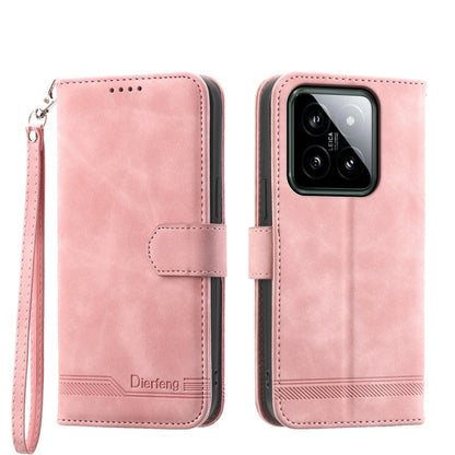 Dierfeng Dream Line TPU + PU Leather Phone Case