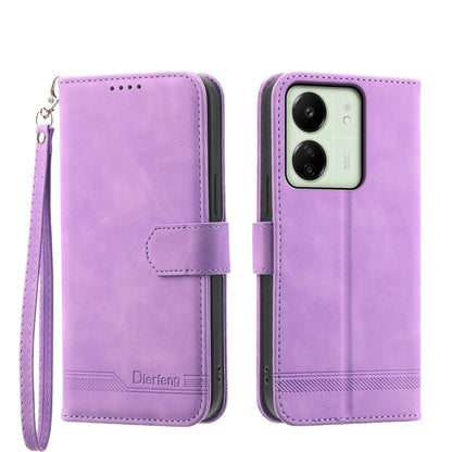 Dierfeng Dream Line TPU + PU Leather Phone Case, Series 3