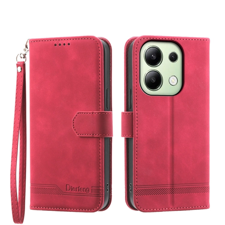 Dierfeng Dream Line TPU + PU Leather Phone Case, Series 2