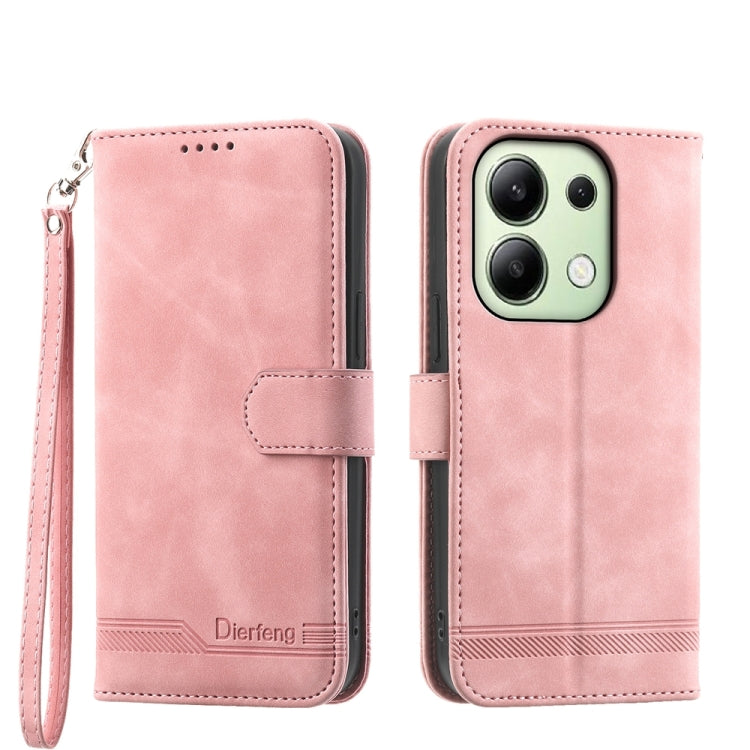 Dierfeng Dream Line TPU + PU Leather Phone Case, Series 2