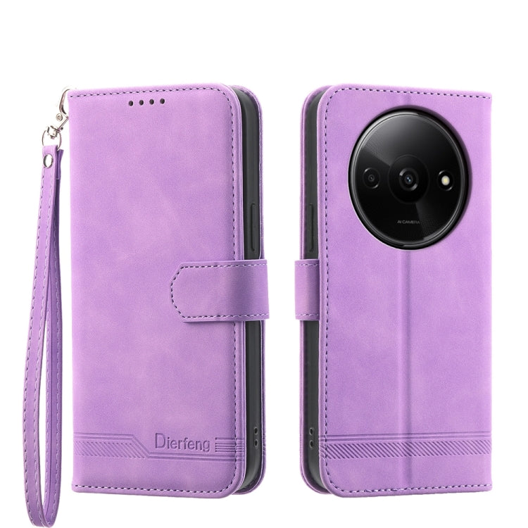 Dierfeng Dream Line TPU + PU Leather Phone Case