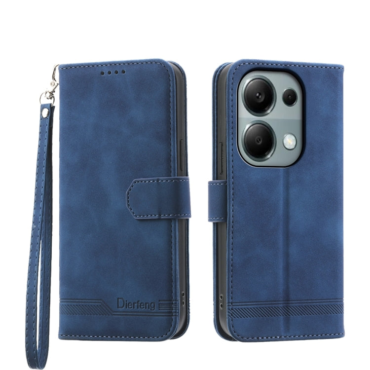 Dierfeng Dream Line TPU + PU Leather Phone Case, Series 2