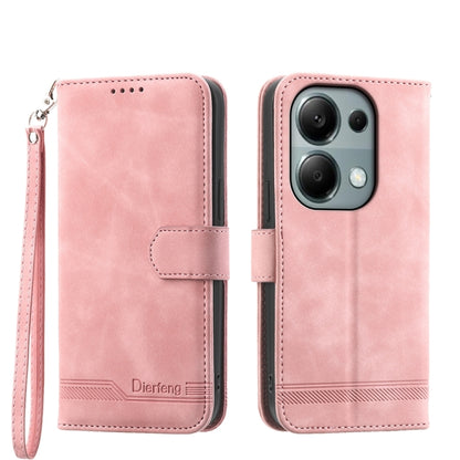 Dierfeng Dream Line TPU + PU Leather Phone Case