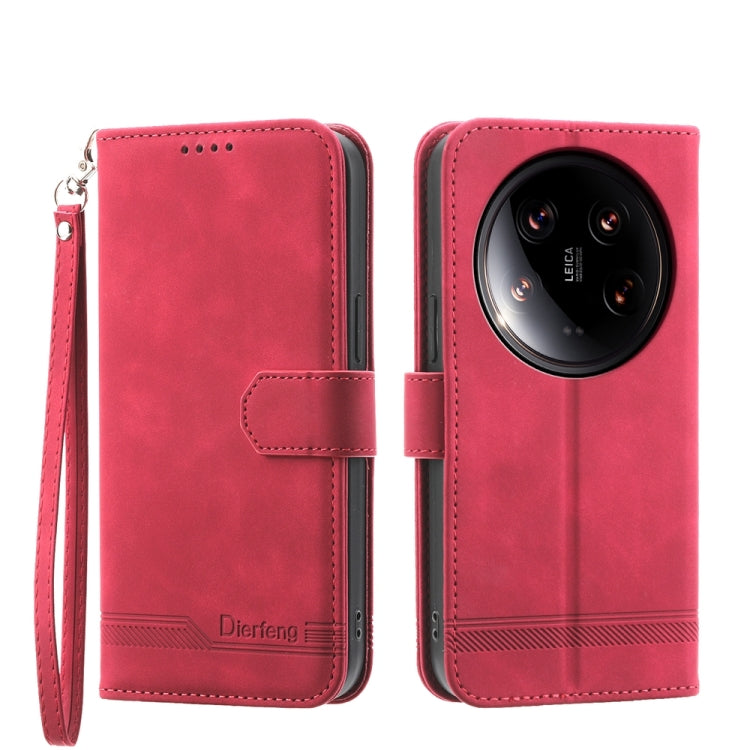 Dierfeng Dream Line TPU + PU Leather Phone Case, Series 1